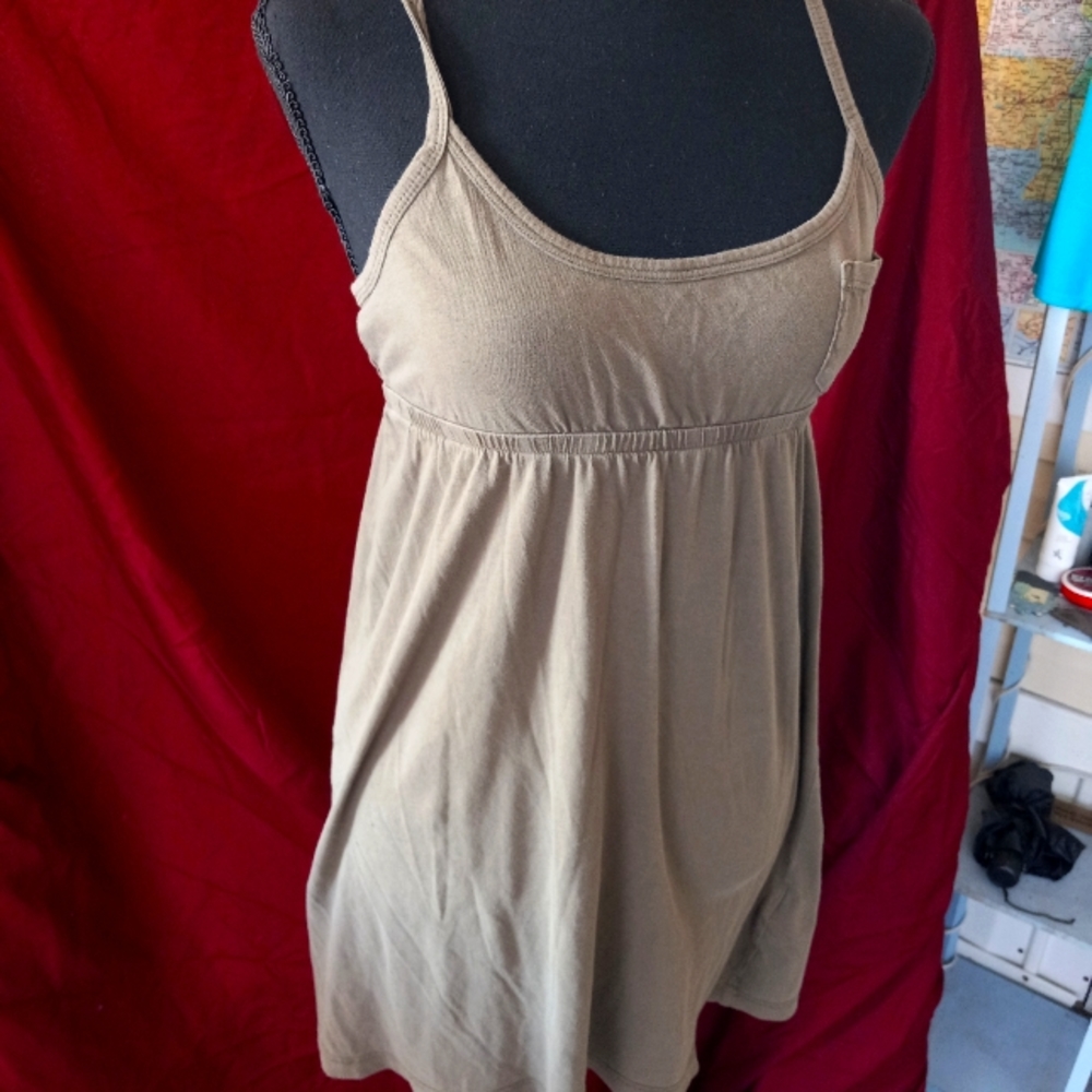Divided by H&M size 8 Camisole forest green